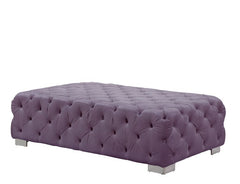 Qokmis Purple Ottoman - Ornate Home