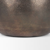 Quade Gold Small Metal Planter - Ornate Home