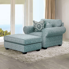 Queensbury Teal Chair - Ornate Home