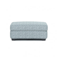 Queensbury Teal Ottoman - Ornate Home