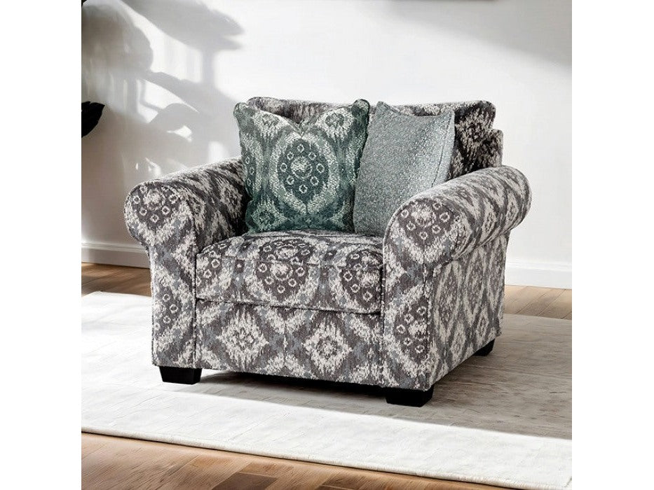 Queensbury White Chair - Ornate Home