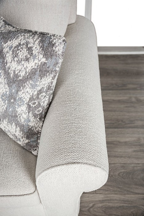 Queensbury White Sofa - Ornate Home