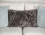 Queensbury White Upholstery Living Room Set - Ornate Home