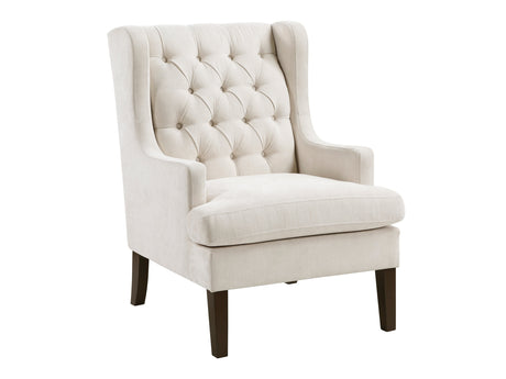 Quent Beige Accent Chair - Ornate Home