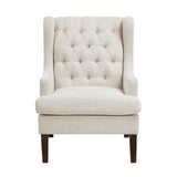 Quent Beige Accent Chair - Ornate Home