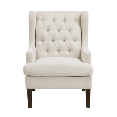 Quent Beige Accent Chair - Ornate Home