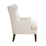 Quent Beige Accent Chair - Ornate Home