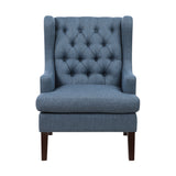 Quent Blue Accent Chair - Ornate Home