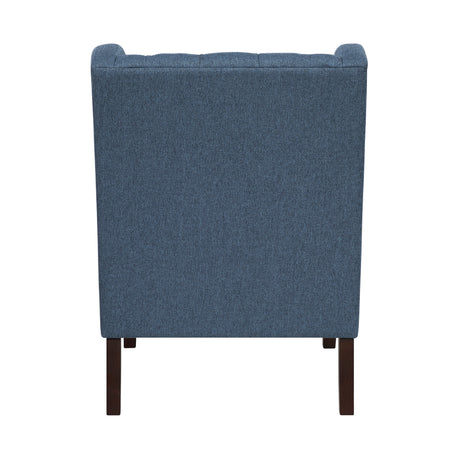 Quent Blue Accent Chair - Ornate Home
