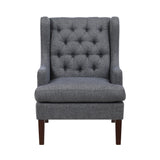 Quent Charcoal Accent Chair - Ornate Home