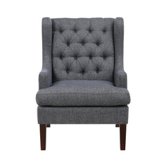 Quent Charcoal Accent Chair - Ornate Home