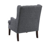 Quent Charcoal Accent Chair - Ornate Home