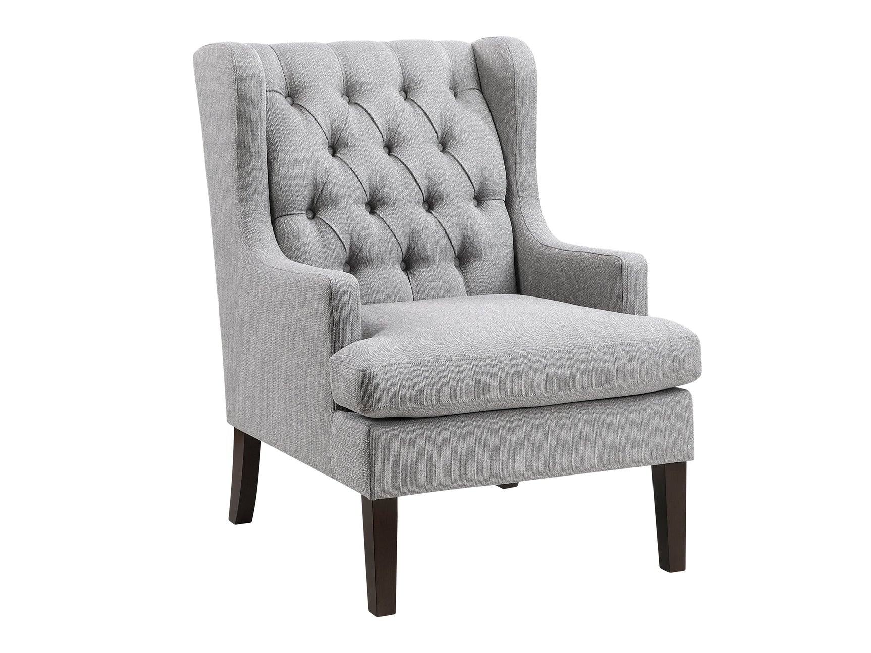 Quent Gray Accent Chair - Ornate Home