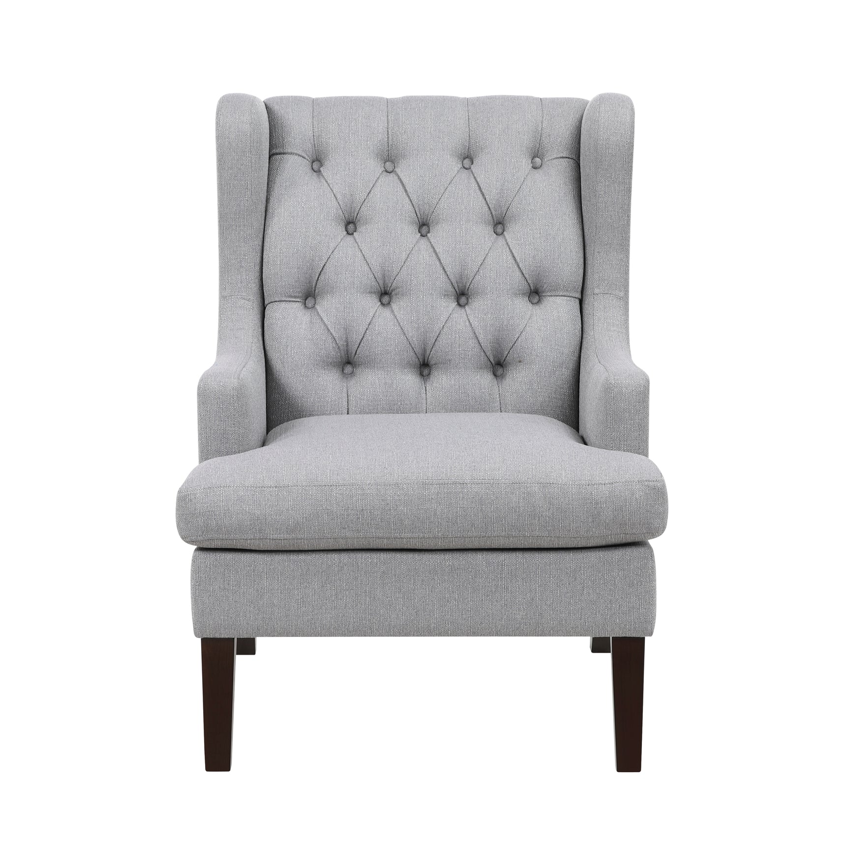 Quent Gray Accent Chair - Ornate Home