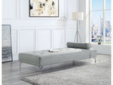 Quenti Gray Futon w/Pillow - Ornate Home