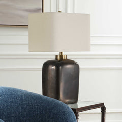 Quentin Dark Bronze Table Lamp - Ornate Home