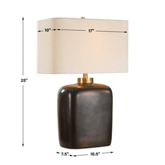 Quentin Dark Bronze Table Lamp - Ornate Home