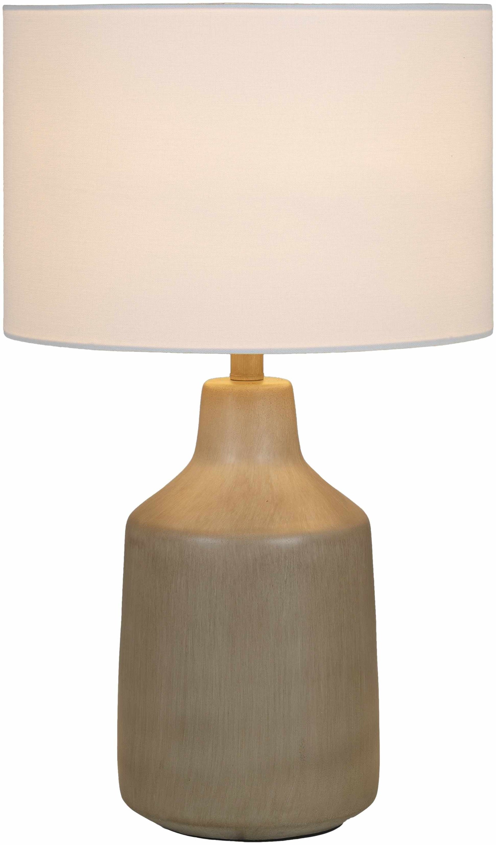 Quezon Beige Resin Table Lamp - Ornate Home