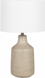 Quezon Beige Resin Table Lamp - Ornate Home