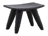 Quillan Black Stool - Ornate Home