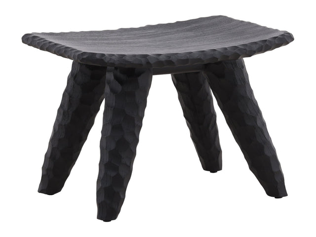 Quillan Black Stool - Ornate Home
