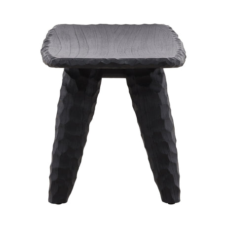 Quillan Black Stool - Ornate Home
