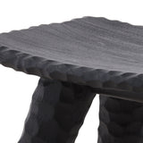 Quillan Black Stool - Ornate Home