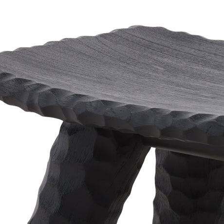Quillan Black Stool - Ornate Home