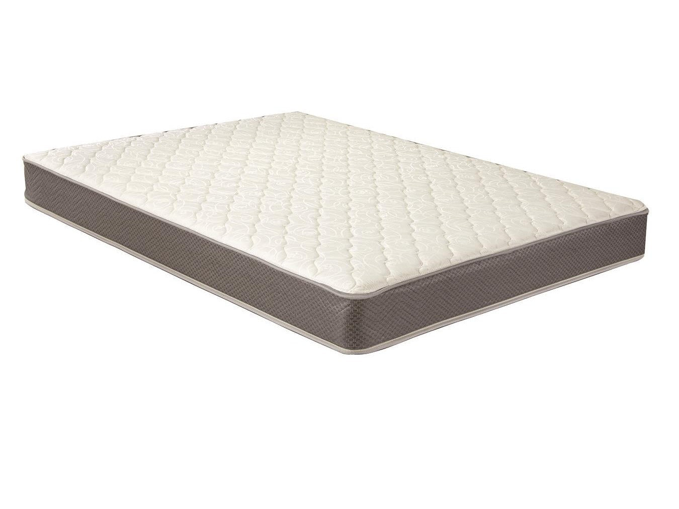 Quimby 7-inch Twin Innerspring Quilted Foam Mattress - Ornate Home