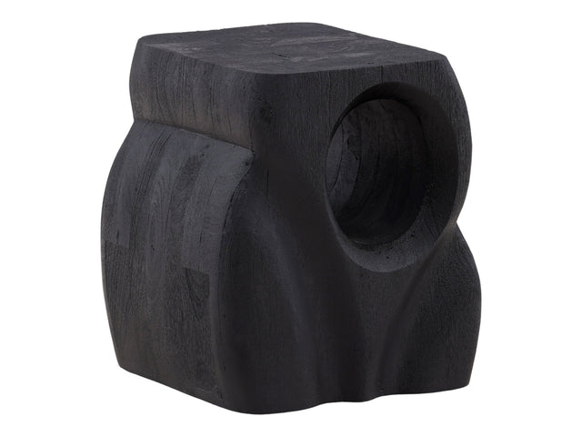 Quinby Black Side Table - Ornate Home