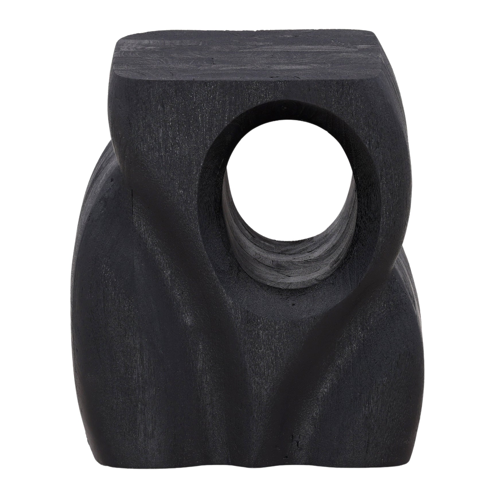 Quinby Black Side Table - Ornate Home