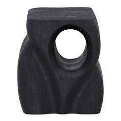 Quinby Black Side Table - Ornate Home