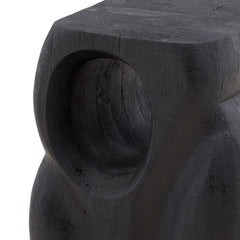 Quinby Black Side Table - Ornate Home