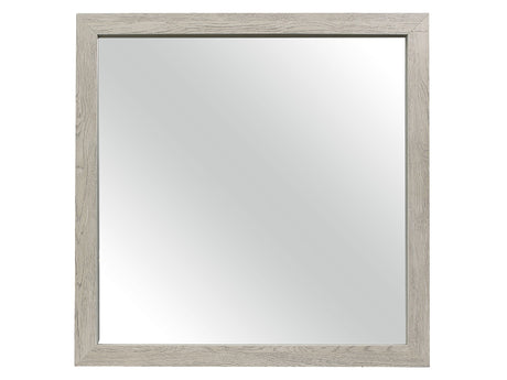 Quinby Light Brown Mirror - Ornate Home
