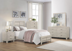 Quinby Light Brown Mirror - Ornate Home