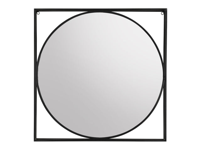 Quincy Black Wall Mirror - Ornate Home