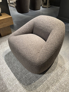 Quincy Gray Swivel Chair - Ornate Home