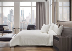 Quincy Ivory 4-Piece Comforter Set - Ornate Home