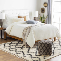 Quinipot Natural Woven Circular Moonj Grass Tapestry - Ornate Home