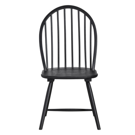 Quinn Black Dining Chair (Set of 2) - Ornate Home