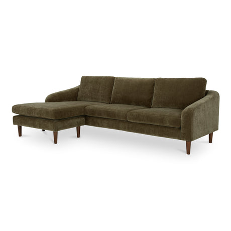 Quinn Cedar Green Sectional - Ornate Home