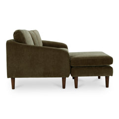 Quinn Cedar Green Sectional - Ornate Home