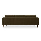 Quinn Cedar Green Sectional - Ornate Home