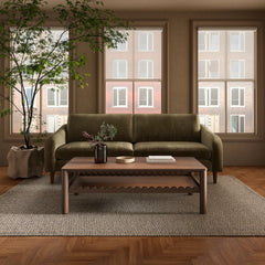 Quinn Cedar Green Sofa - Ornate Home