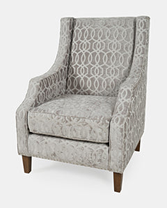Quinn Dove Accent Chair - Ornate Home