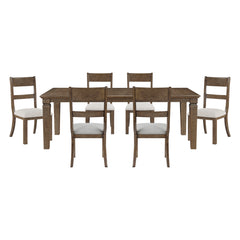 Quinn Gray 7pc Dining Set - Ornate Home