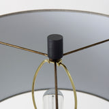 Quinn Navy/Beige Base Table Lamp - Ornate Home