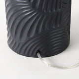 Quinn Navy/Beige Base Table Lamp - Ornate Home