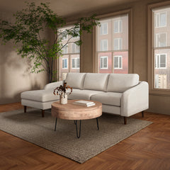 Quinn Oatmeal Sectional - Ornate Home