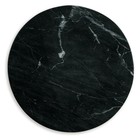 Quinndon Brown/Black Accent Table - Ornate Home